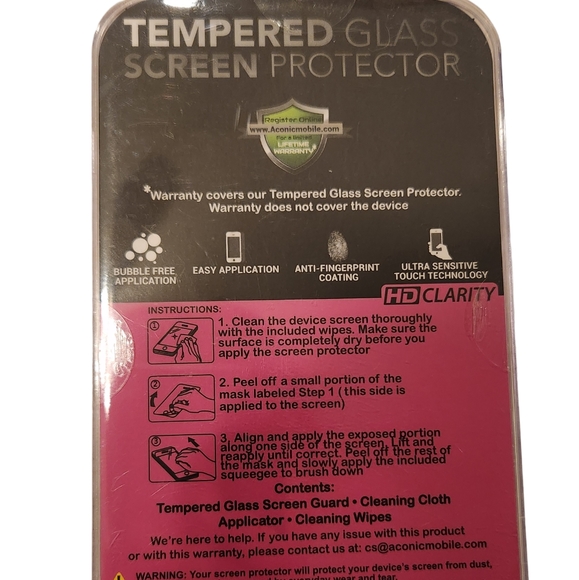 Aconic screen protector iPhone 8/7/6 - Picture 3 of 4